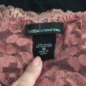 Moda International Lace Top